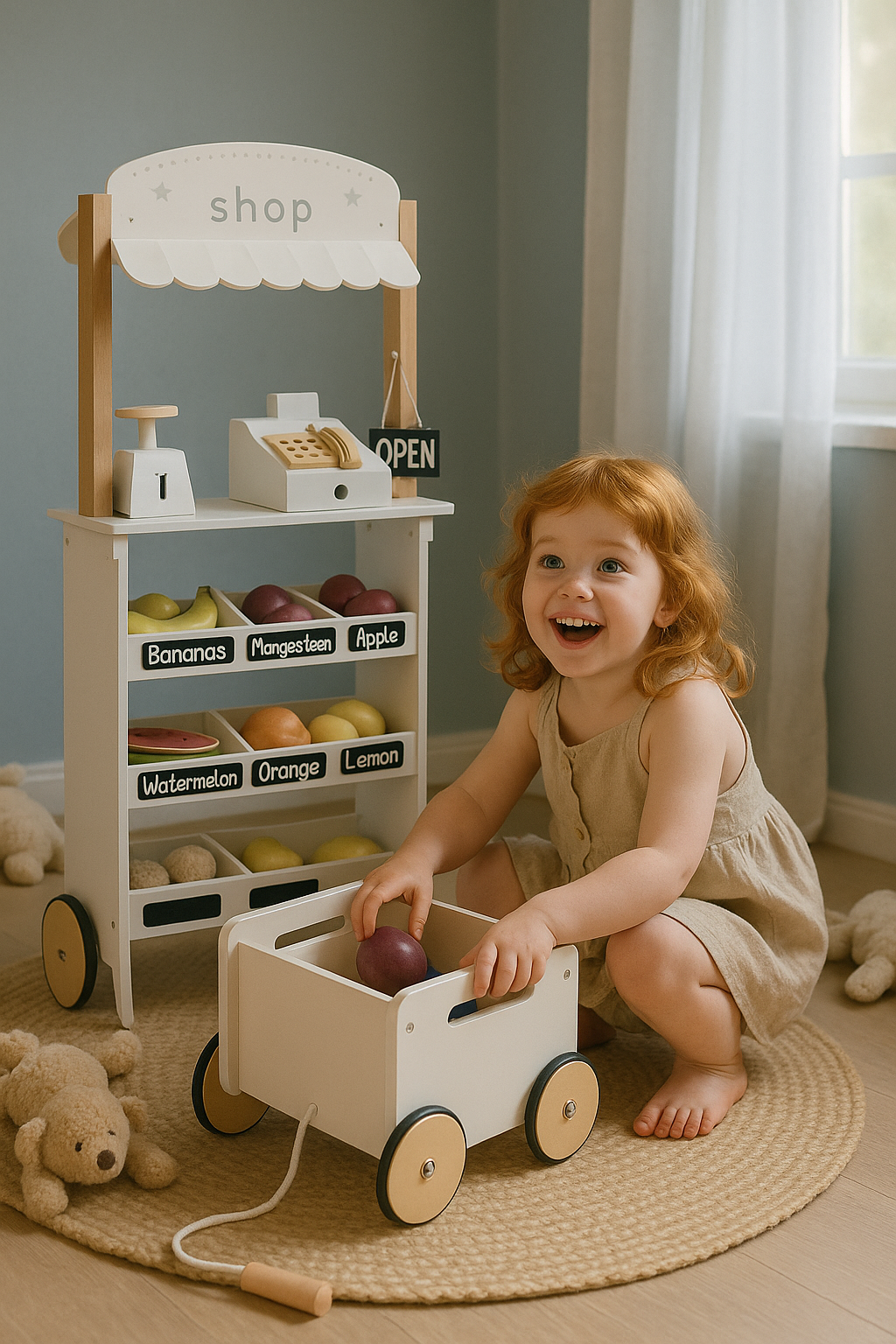 L'étale du marché aux trésors